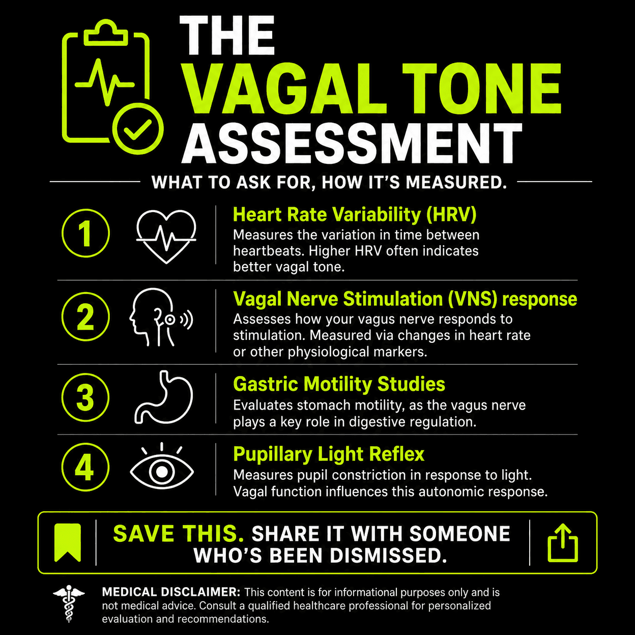 Vagal Tone Assessment visual